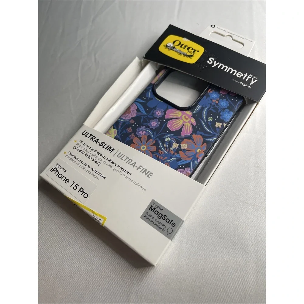 OtterBox Apple iPhone 15 Pro Symmetry Series Case with MagSafe - Fairy Fauna
